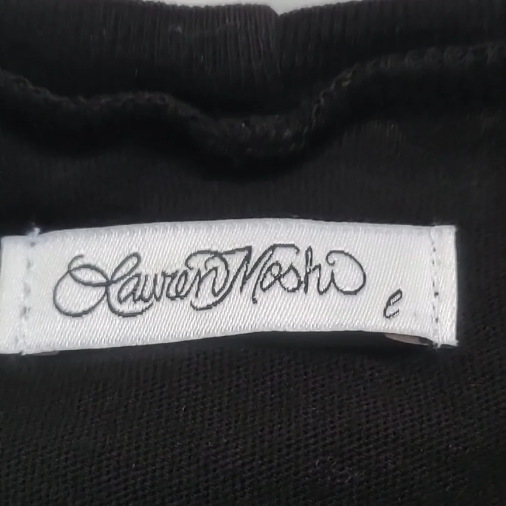 COPY - Lauren Moshi Hearts Black Tank Top Large - Picture 3 of 5